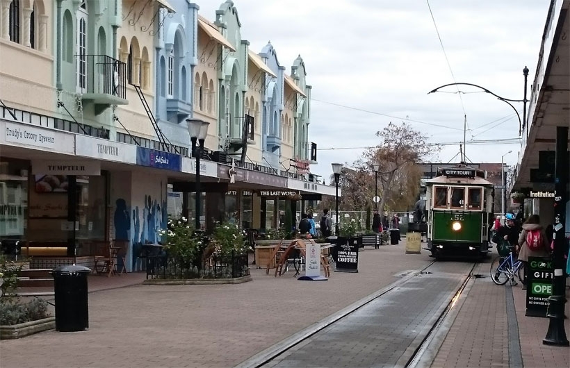 christchurch tram